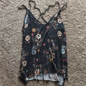 Floral tank top